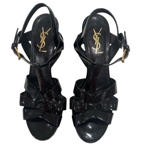 Saint Laurent Tribute Platform Sandals - Picture 1 of 16